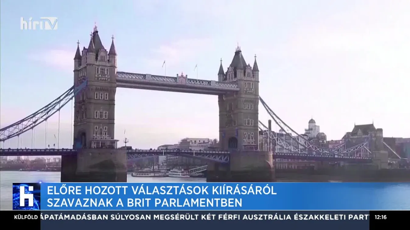 Előrehozott választások kiírásáról szavaznak a brit parlamentben