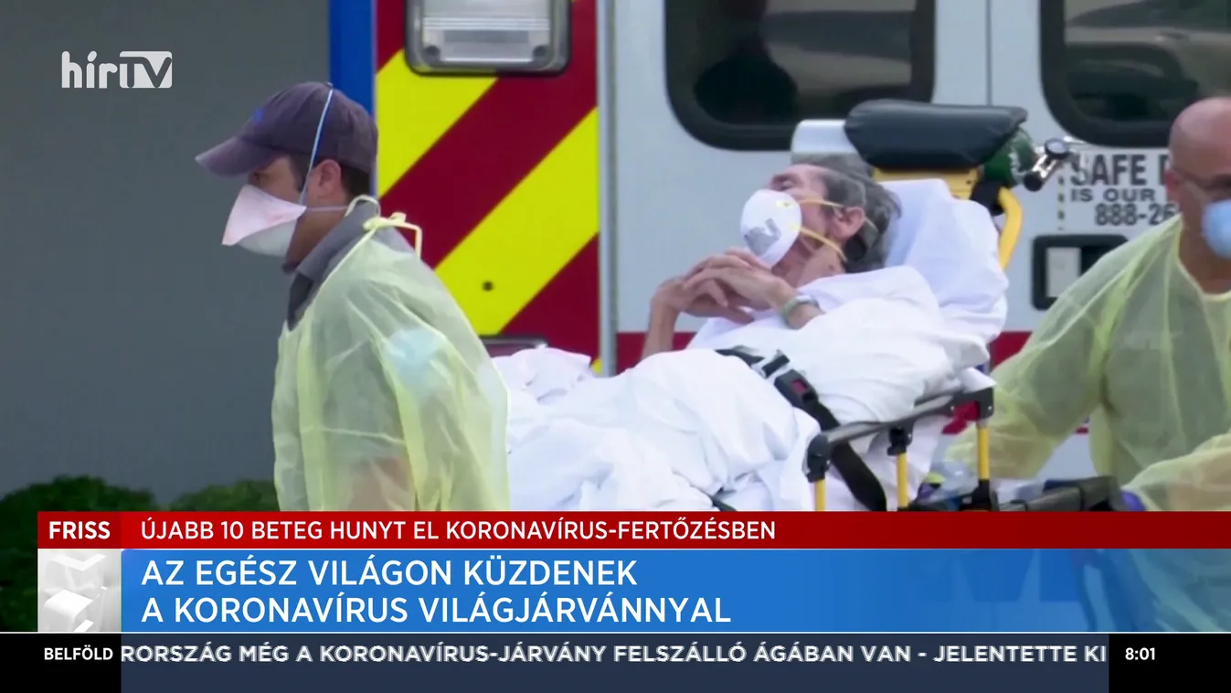 Az egész világon küzdenek a koronavírussal