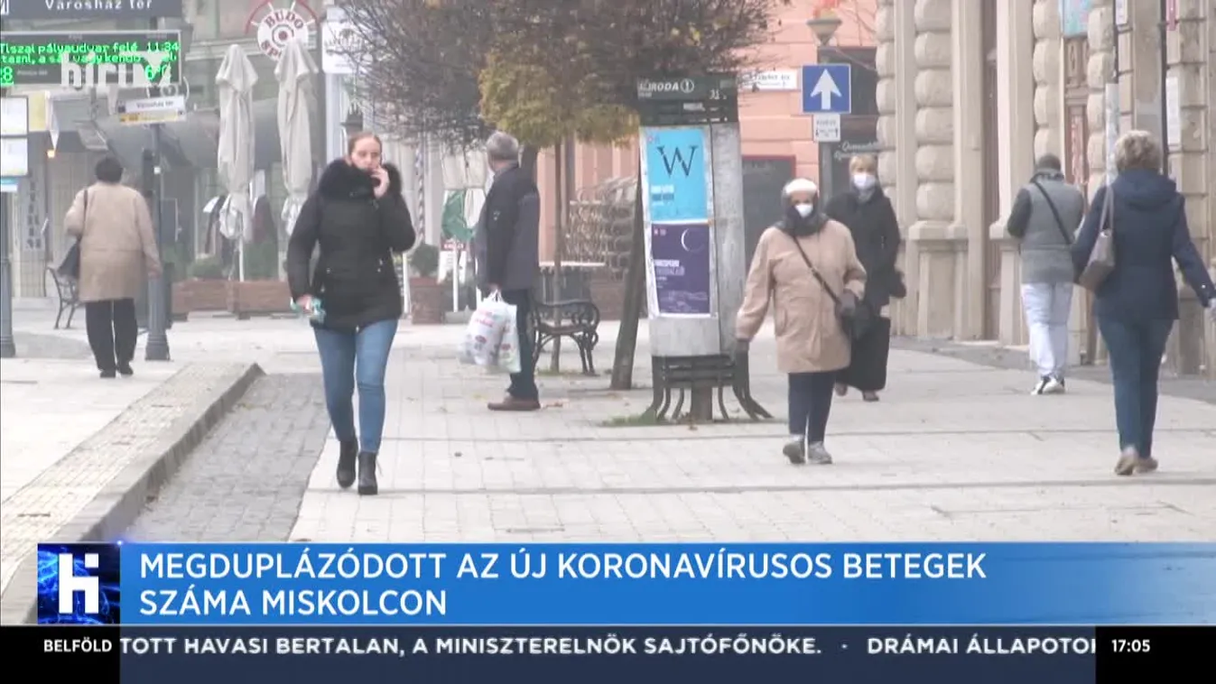 Megduplázódott az új koronavírusos betegek száma Miskolcon