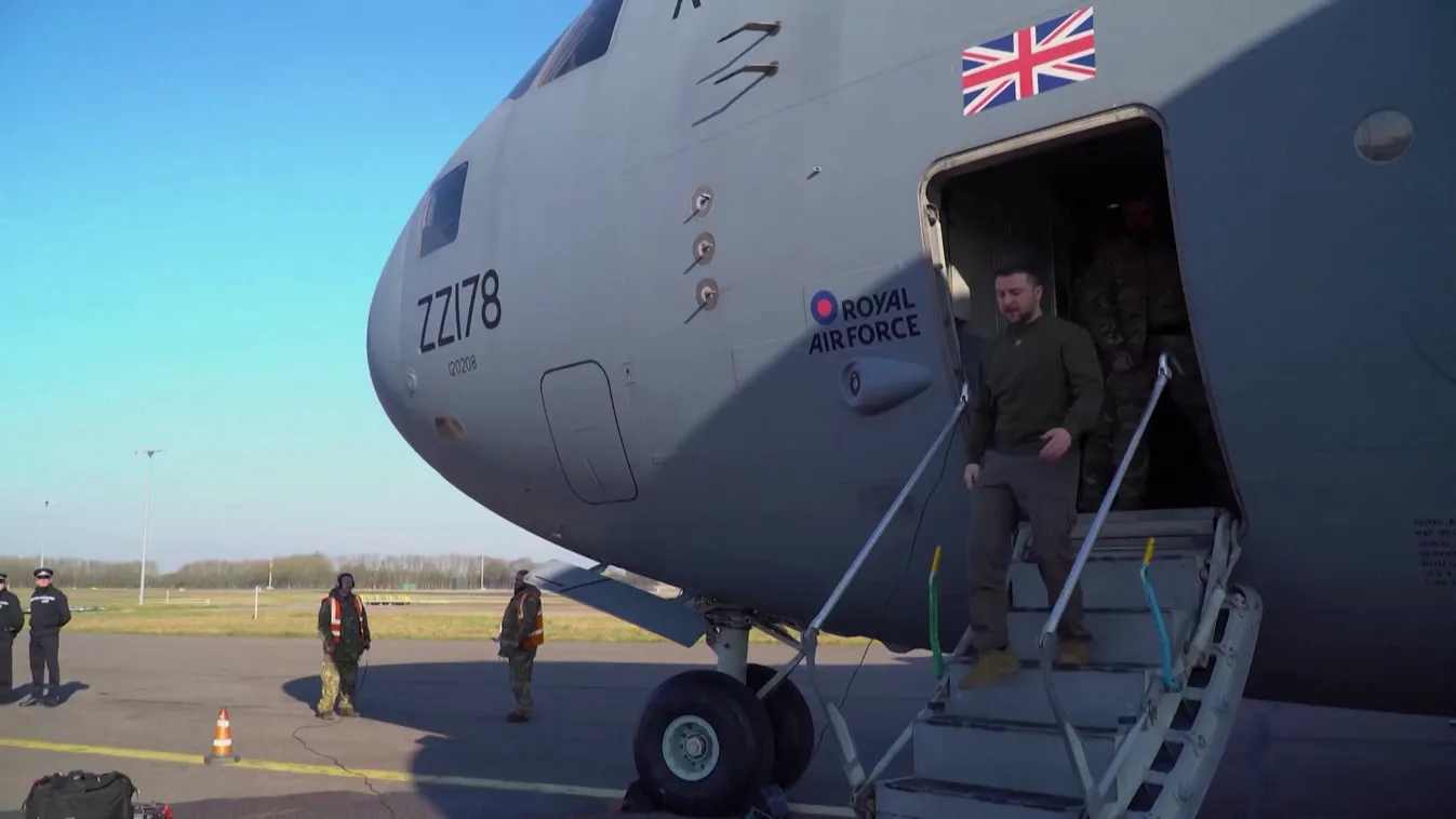 Radar - Zelenszkij Londonba látogatott