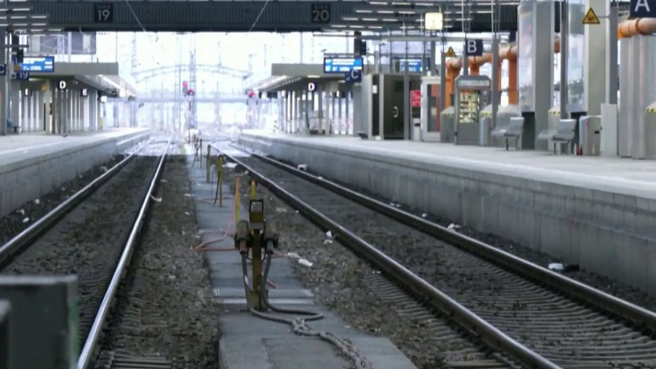 Példátlan mértékű sztrájk bénítja Németországot