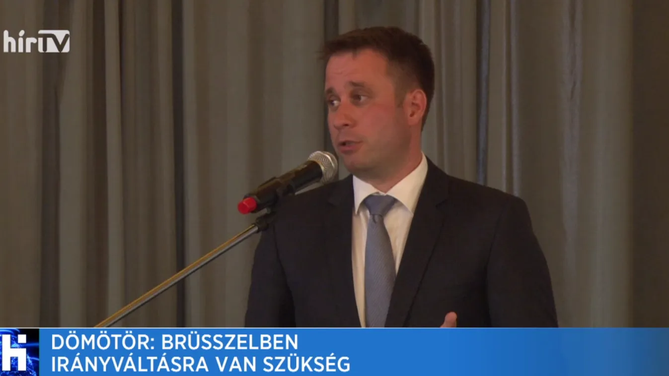 Dömötör: Brüsszelben irányváltásra van szükség