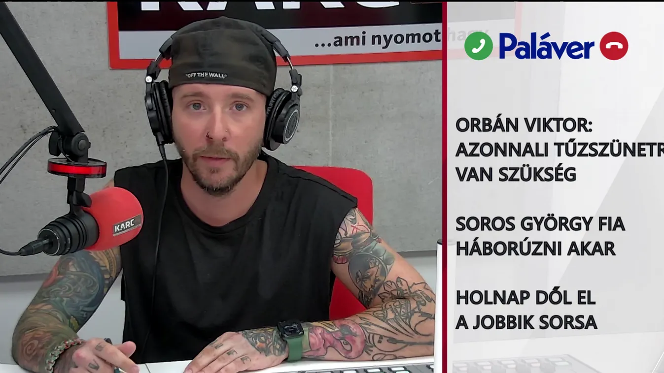 Paláver - Orbán Viktor: Azonnali tűzszünetre van szükség