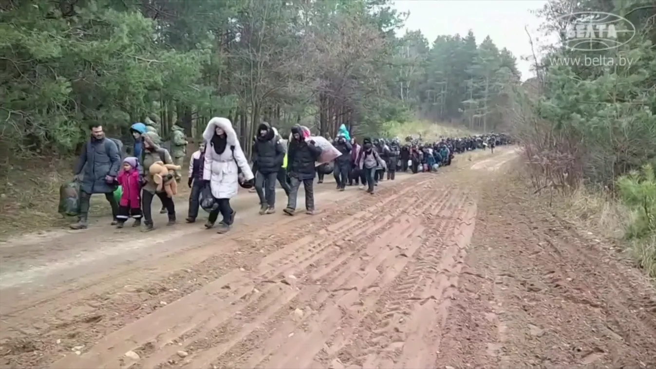 Migránstámadás érte a lengyel határt