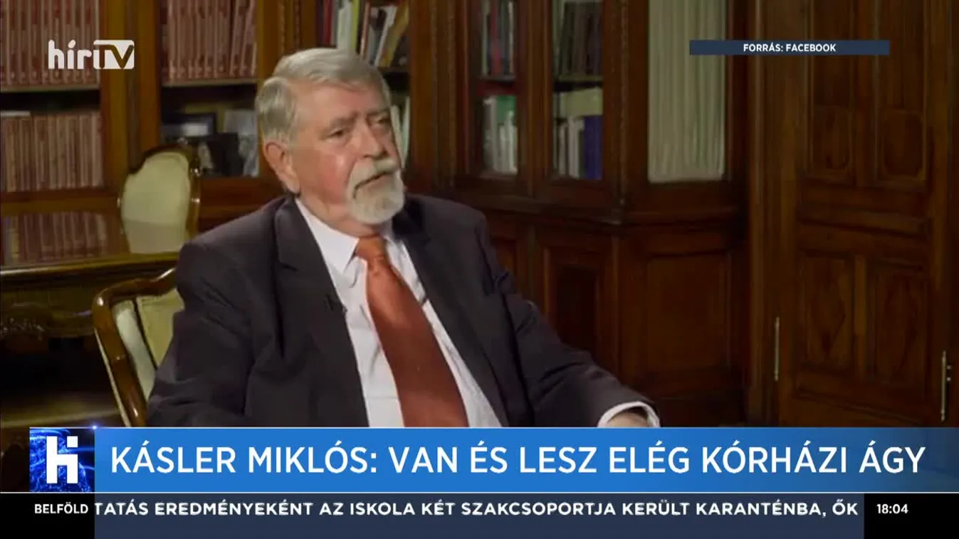 Kásler Miklós: Van és lesz elég kórházi ágy