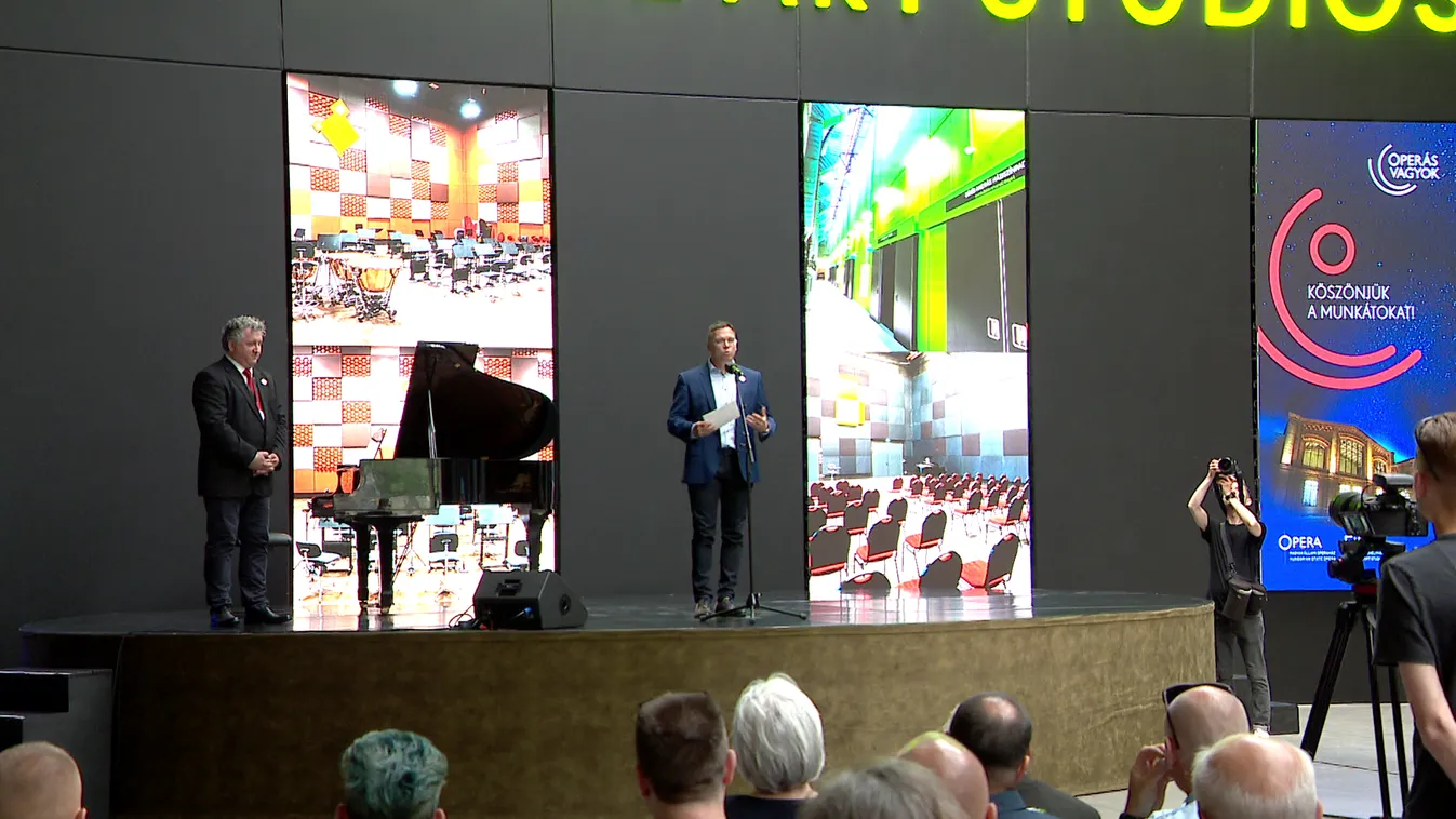 Öt új próbatermet adtak át az Eiffel Műhelyházban