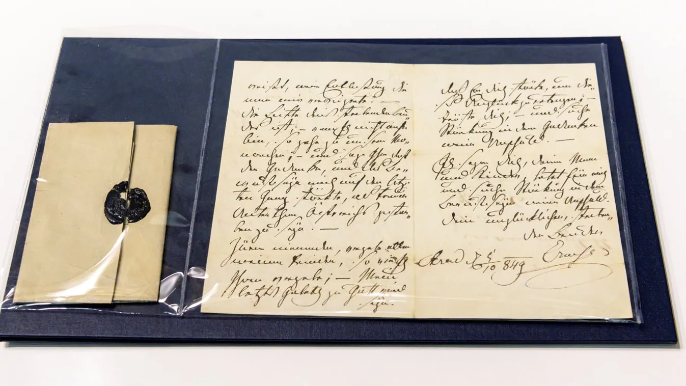 Kiss Ernő eddig ismeretlen búcsúlevelét mutatták be Budapesten