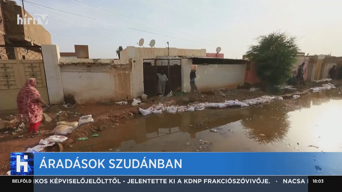 Áradások Szudánban