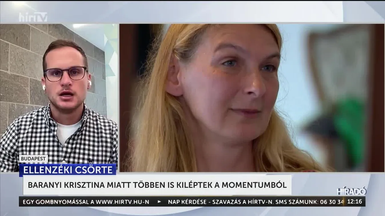 Baranyi Krisztina miatt többen is kiléptek a Momentumból + videó