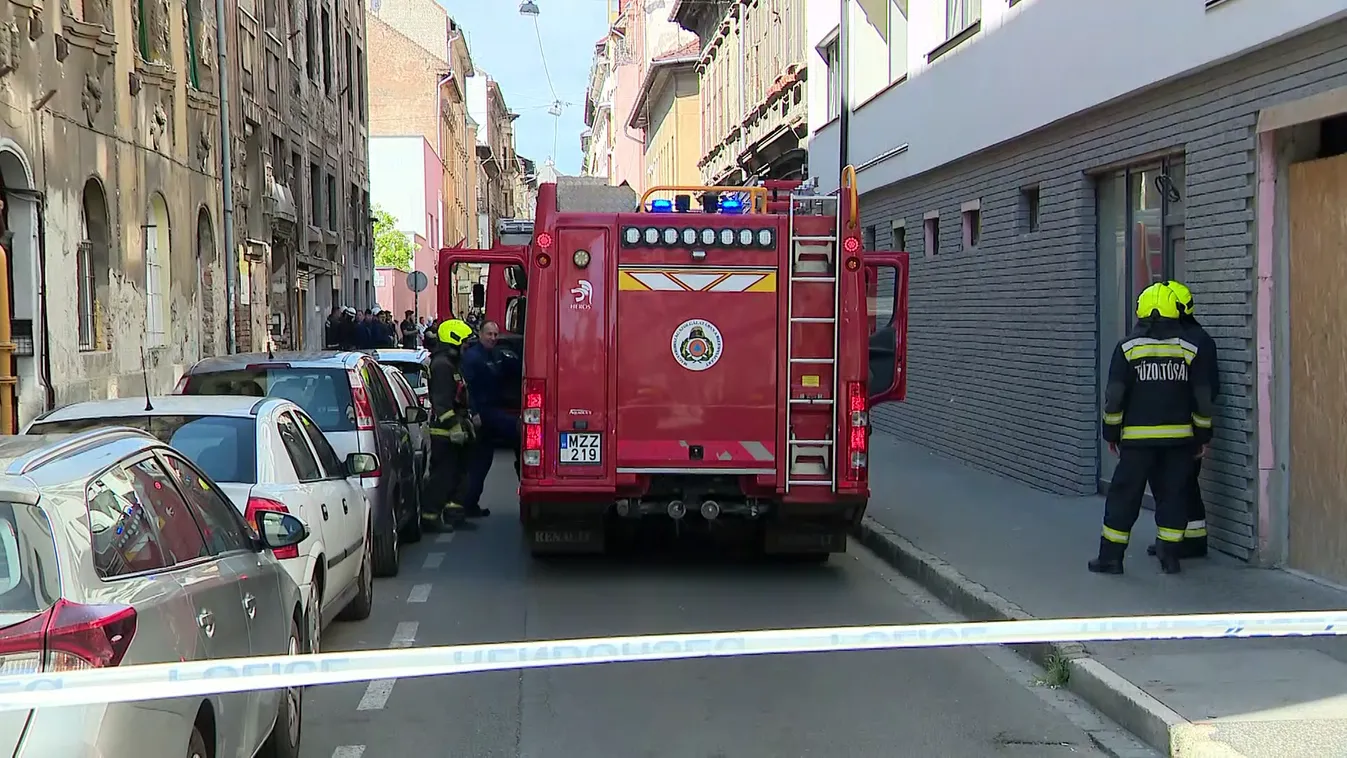 Gázrobbanás volt a fővárosban a Bérkocsis utcában