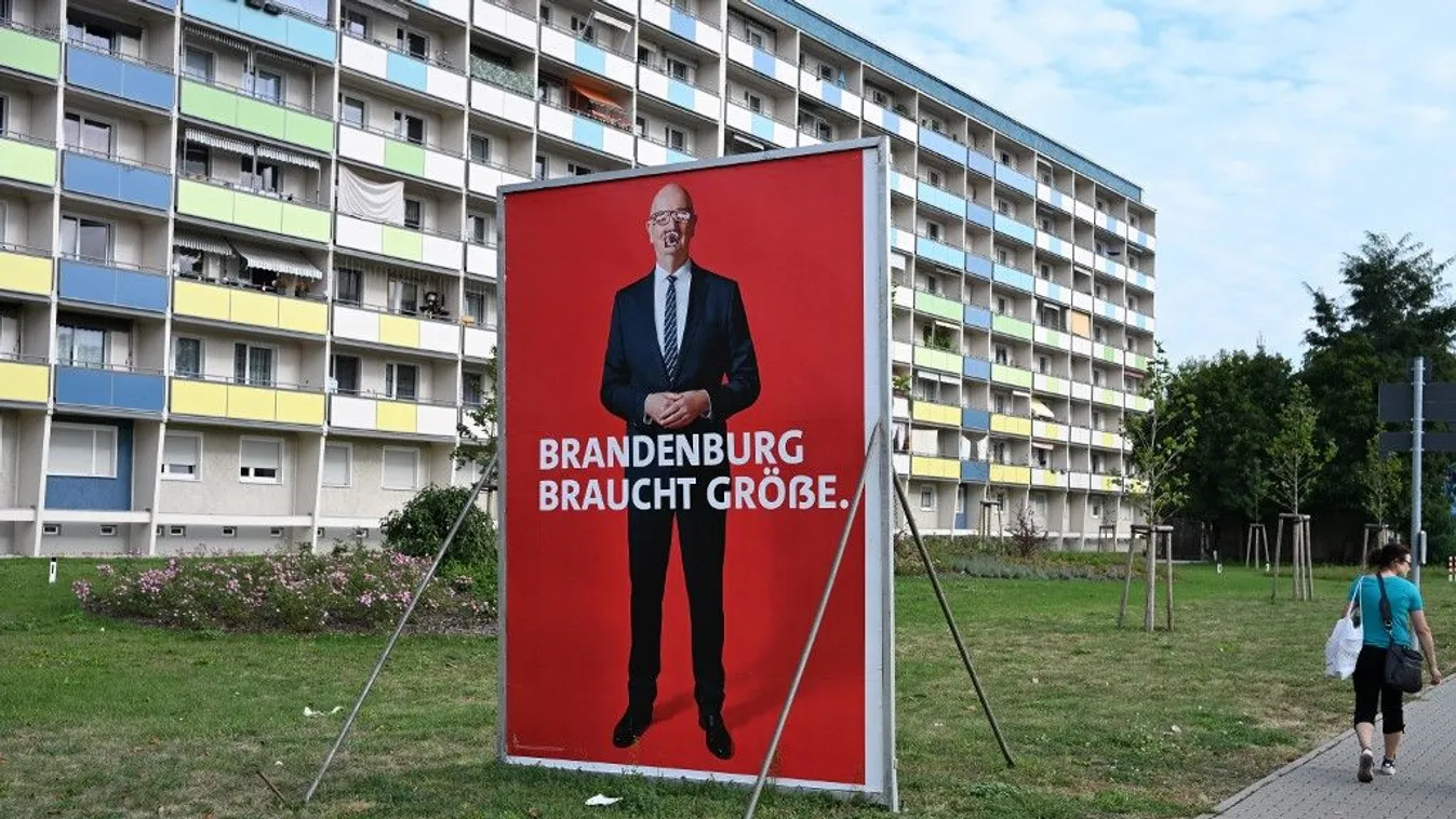 Hajszálnyival vezetnek a baloldaliak az exit-pollok alapján a német brandenburgi választáson