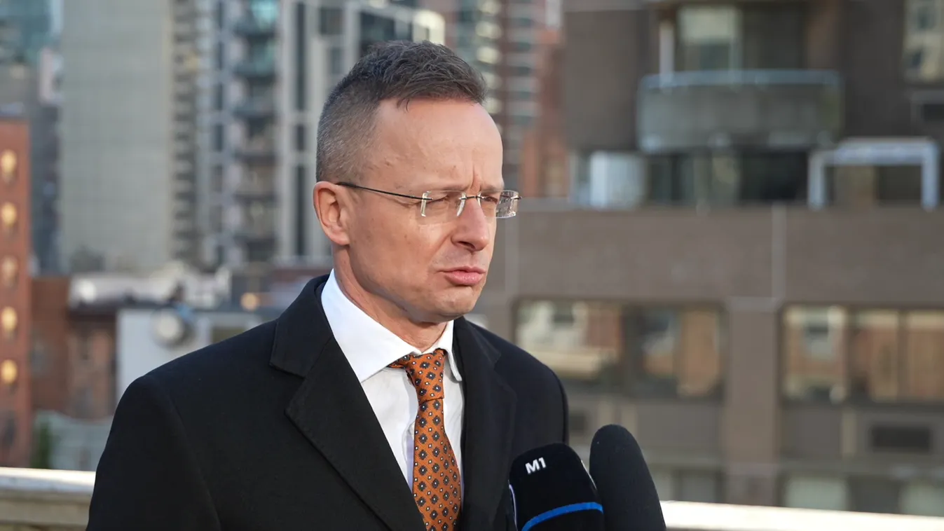 Szijjártó Péter: Az ENSZ legfőbb feladata ma az ukrajnai és a közel-keleti háború eszkalációjának megelőzése