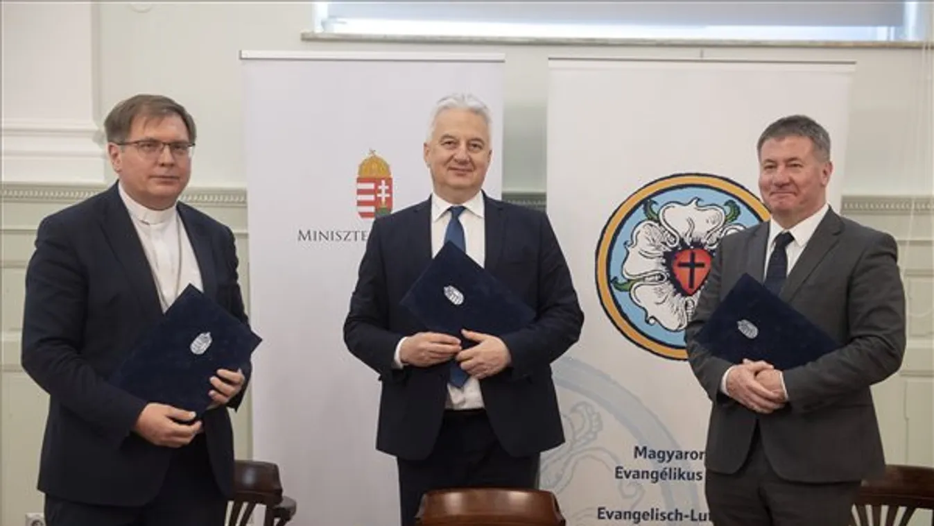 Átfogó megállapodást kötött a kormány és a Magyarországi Evangélikus Egyház