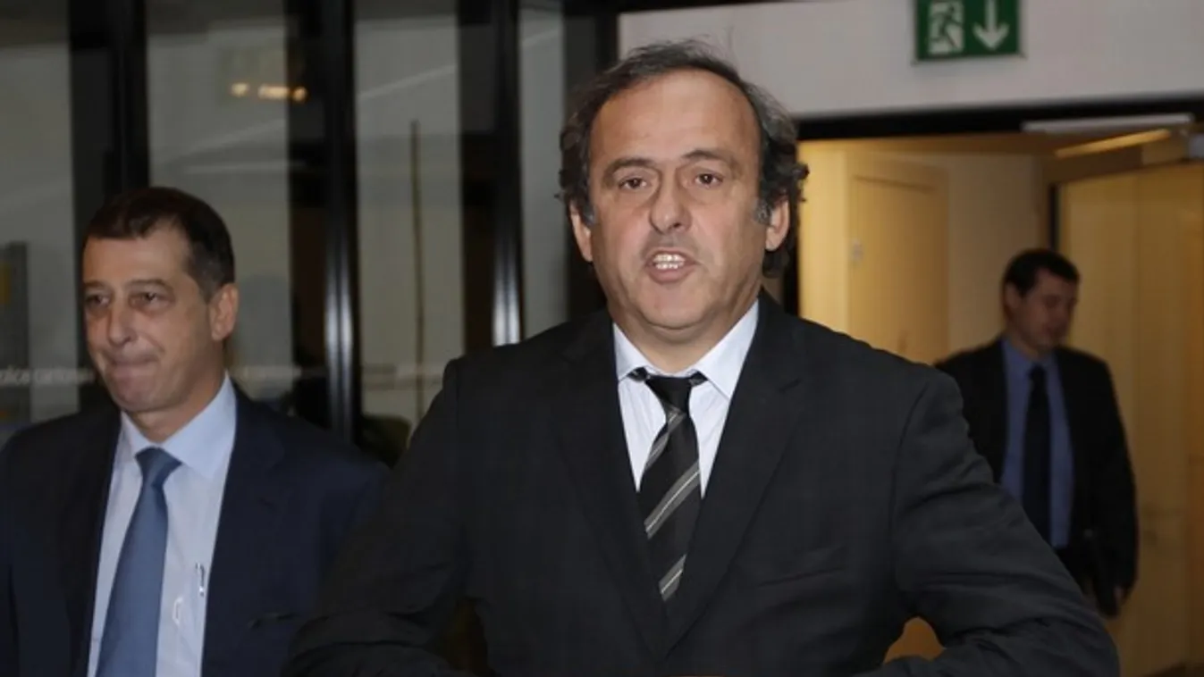 Elengedte a rendőrség a korábbi UEFA-elnök Platinit