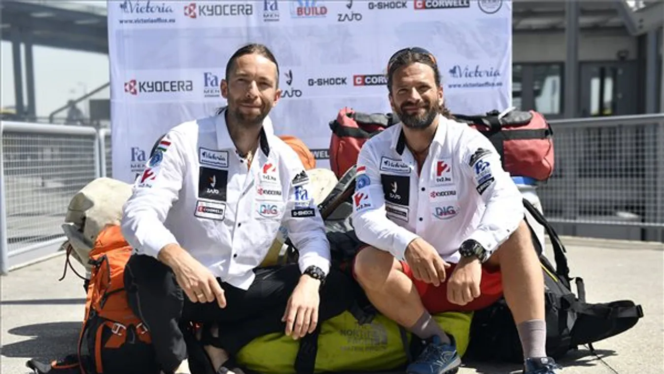 Elindult Klein Dávid és Suhajda Szilárd a K2 expedícióra