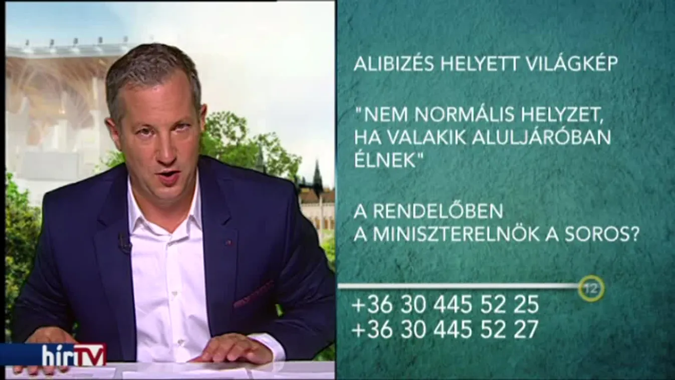 A rendelőben a miniszterelnök a soros?