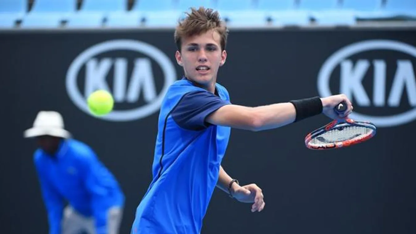 Megnyerte az Australian Open junior versenyét Piros Zsombor