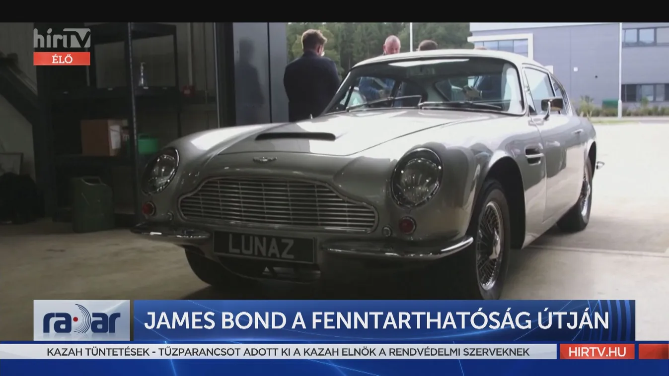 Radar: James Bond is a fenntarthatóság útjára lépett