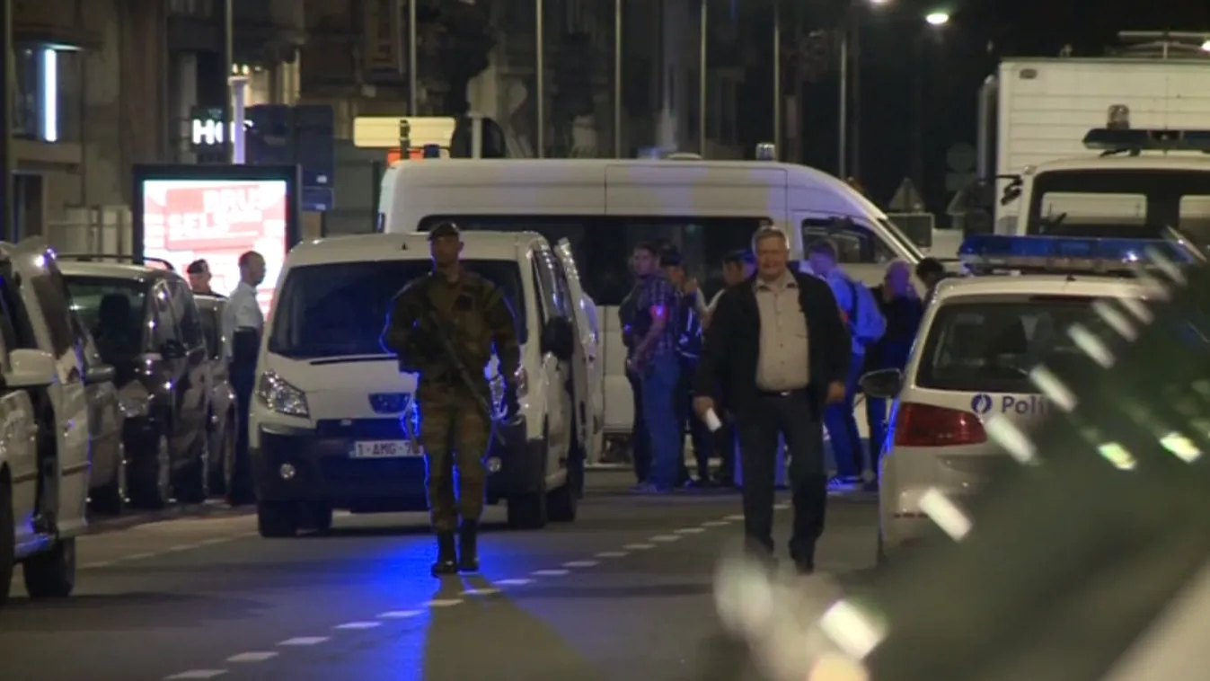 Az Iszlám Állam katonája késelt Brüsszelben