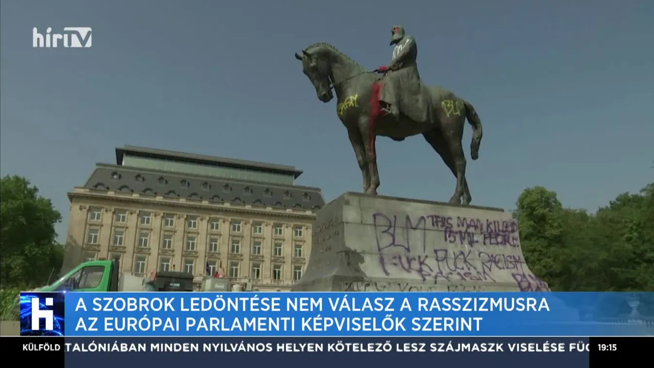 A szobrok ledöntése nem válasz a rasszizmusra az európai parlamenti képviselők szerint