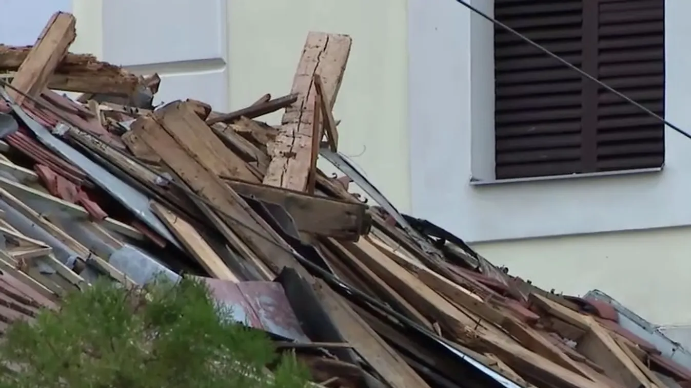 Az országra lecsapó heves vihar több, mint tízezer káresetet okozott   + videó