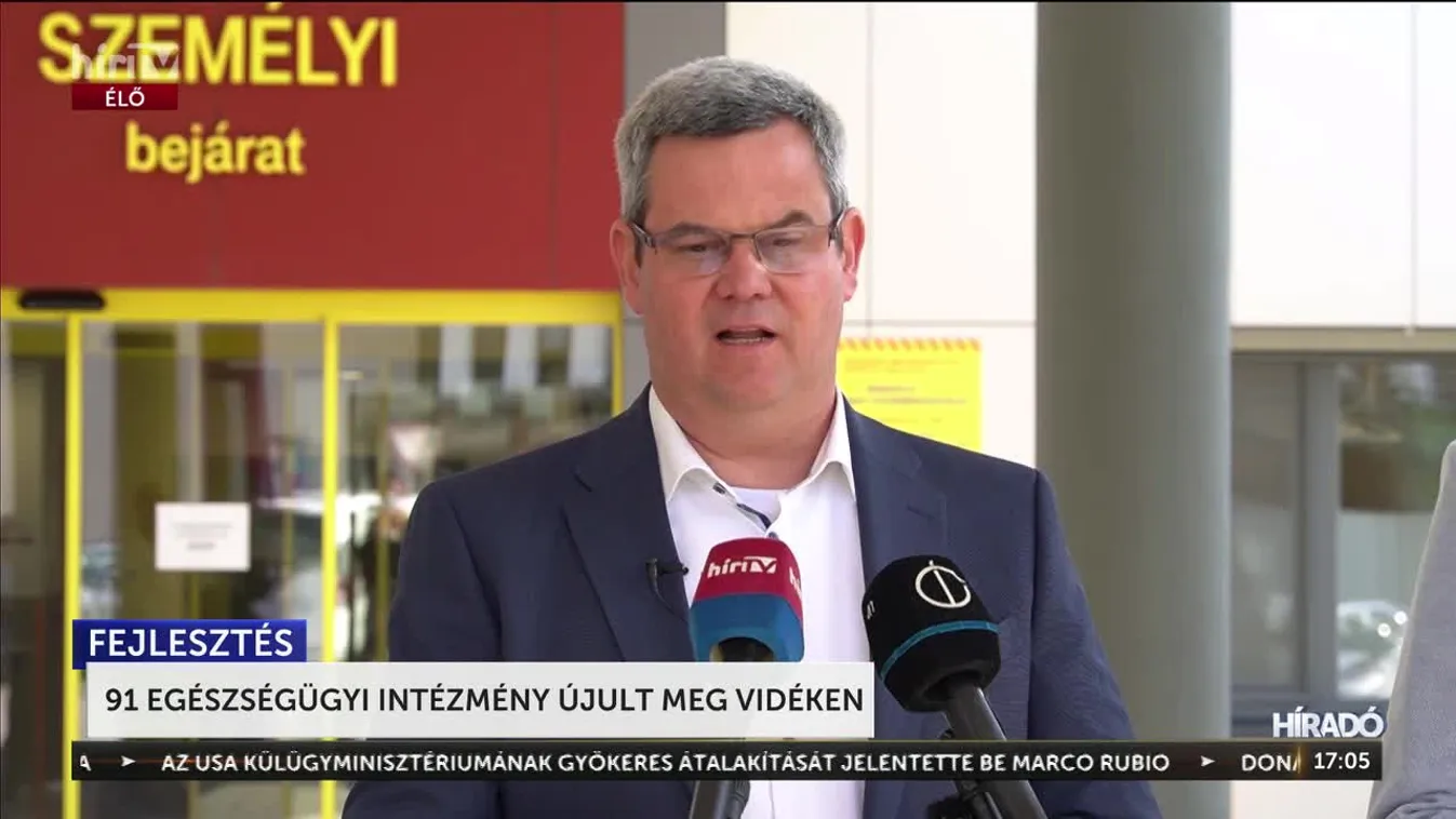 A brüsszeli ellenszél ellenére is sikerült egyebek mellett vidéken 91 kórházat és rendelőintézetet felújítani + videó