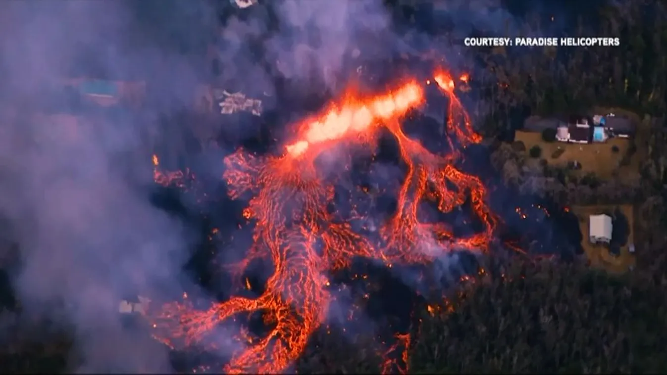 Harminc házat pusztított el a vulkán, ezreket kellett kitelepíteni