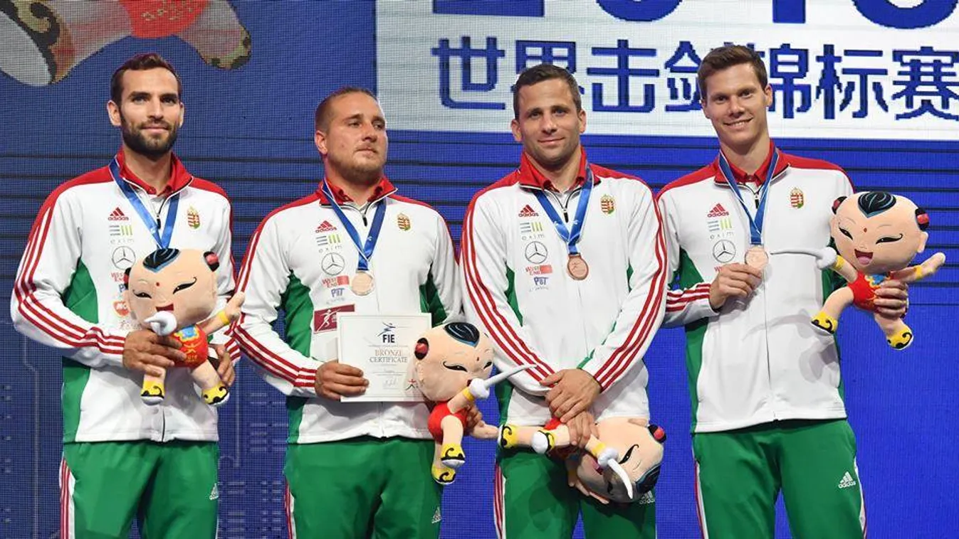 Vb-bronzérmes a férfi kardcsapat