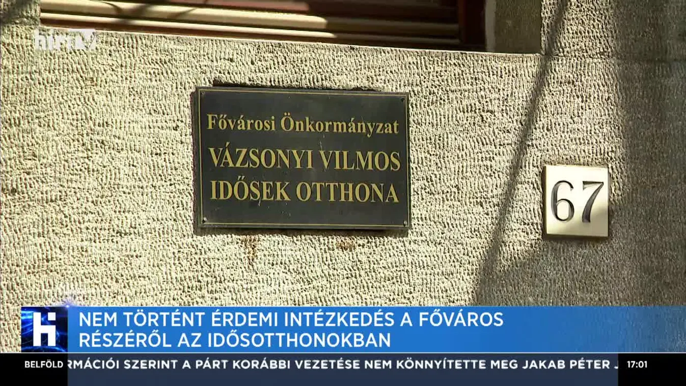 Nem történt érdemi intézkedés a főváros részéről az idősotthonokban