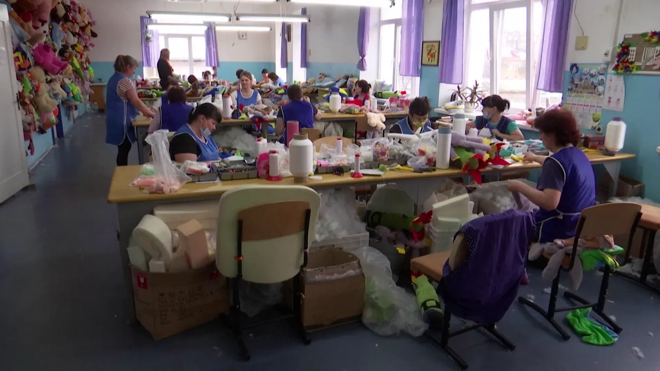 Háborús játékgyár Ukrajnában