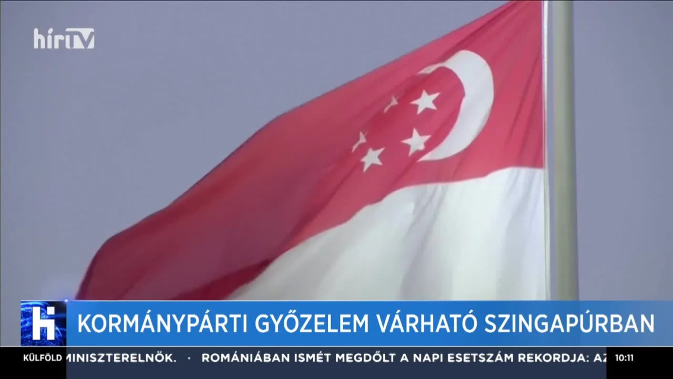 Kormánypárti győzelem várható Szingapúrban