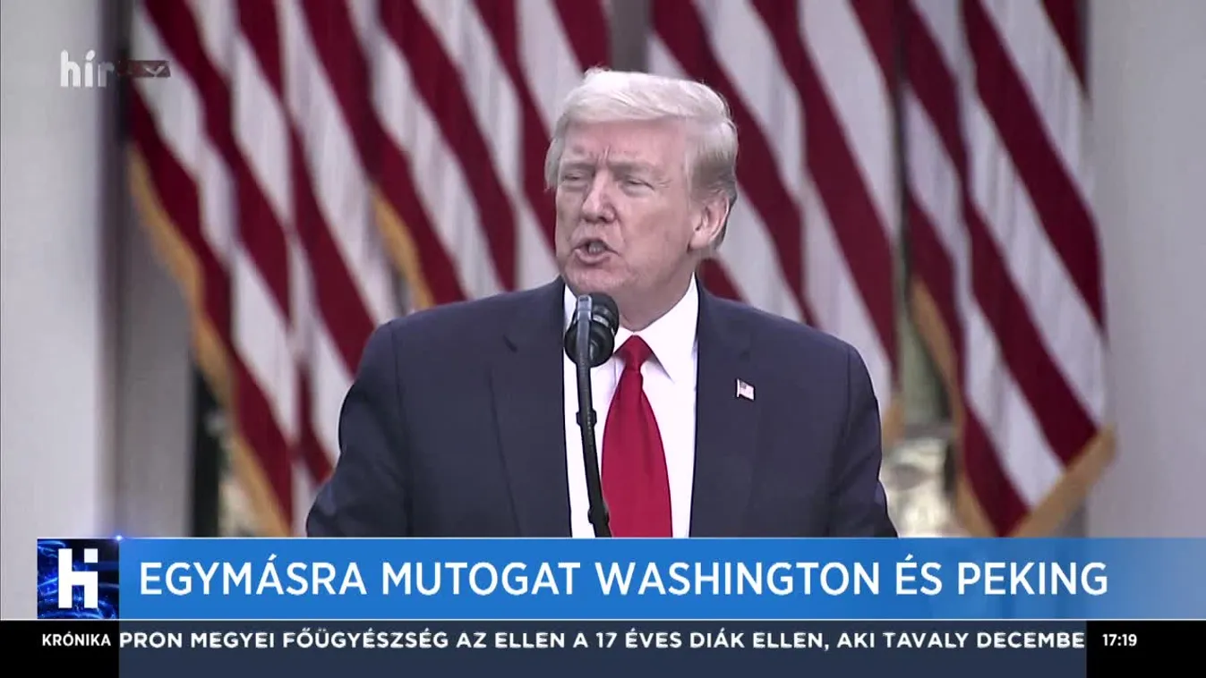 Egymásra mutogat Washington és Peking