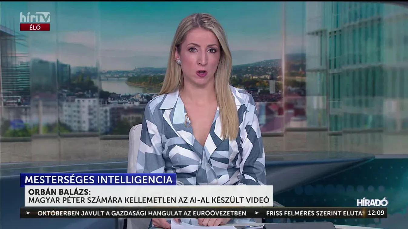 Orbán Balázs: Magyar Péter számára kellemetlen az AI-al készült videó