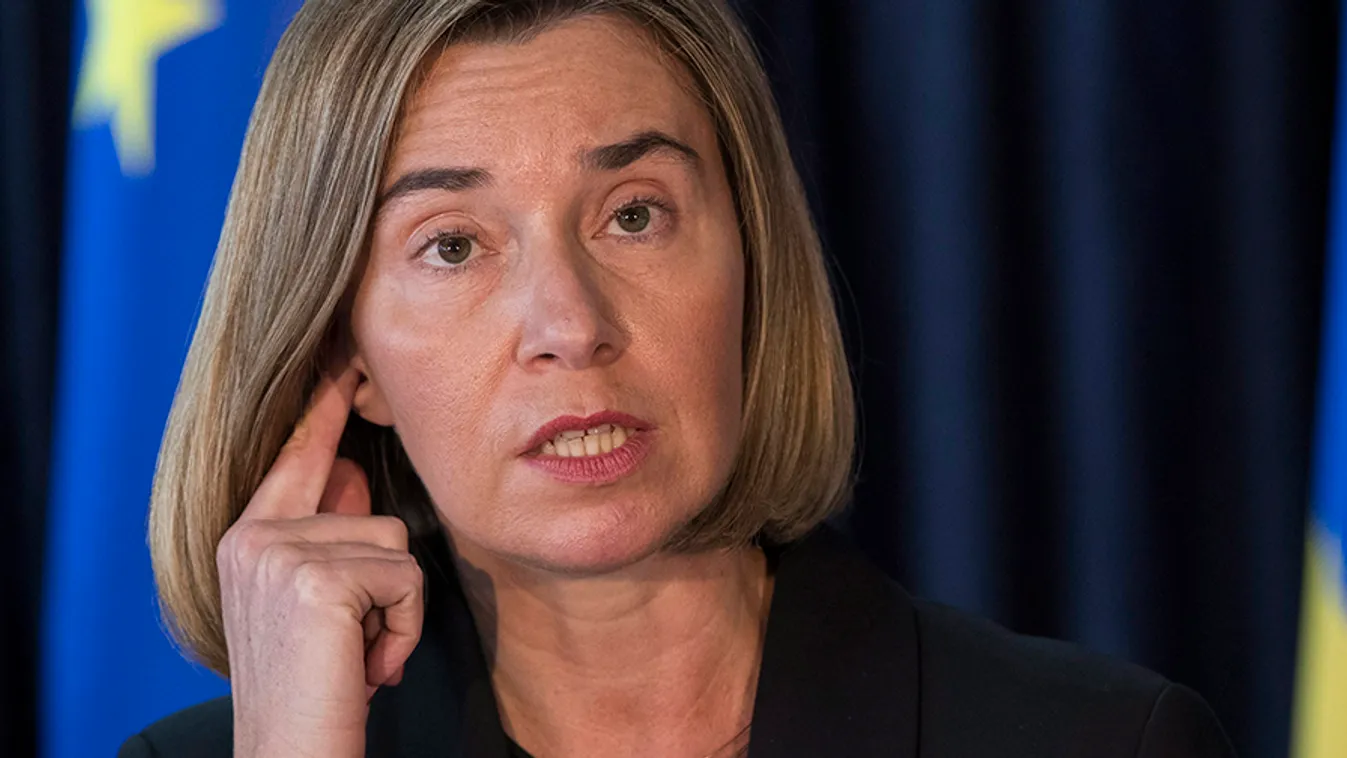 Mogherini: Nyomást kell gyakorolni a damaszkuszi rezsimre