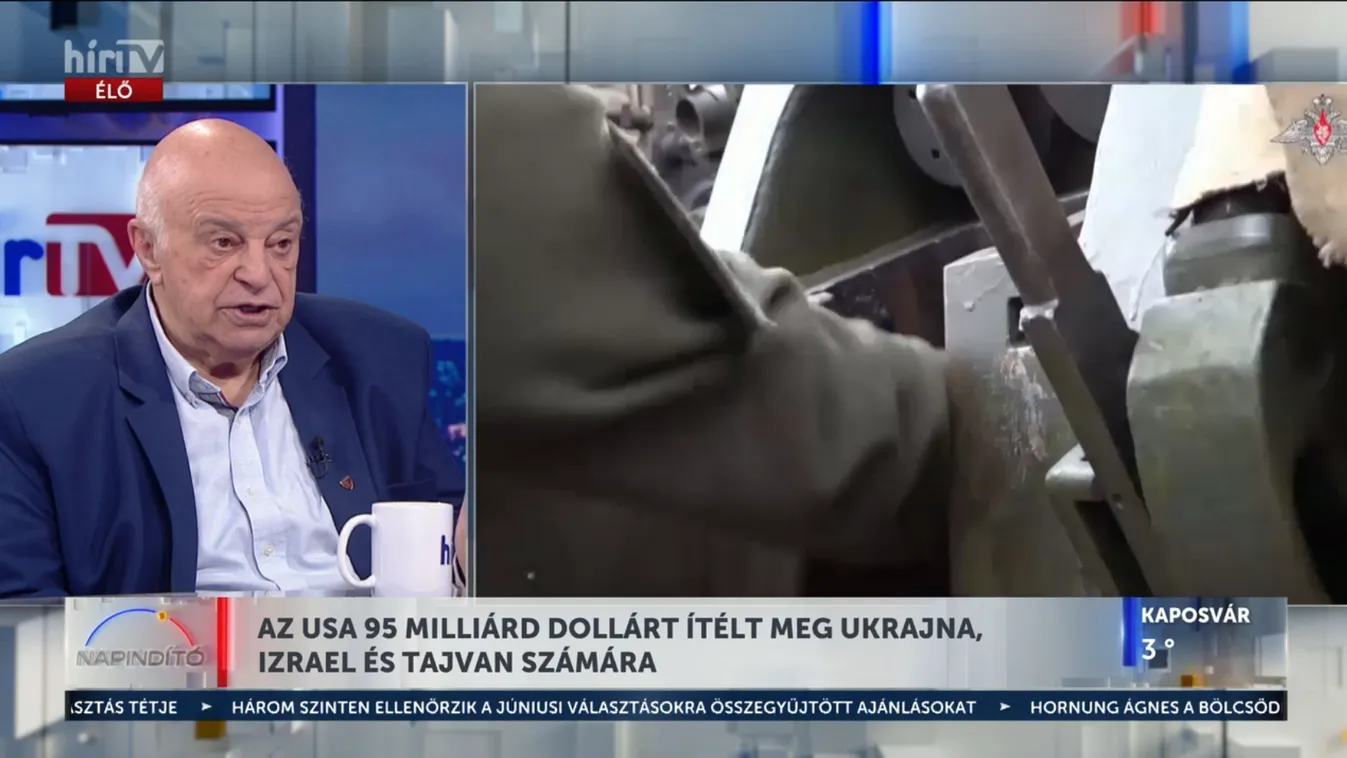 Háború Ukrajnában és Izraelben: 61 milliárd dolláros segítséget kap Ukrajna az USA-tól + videó