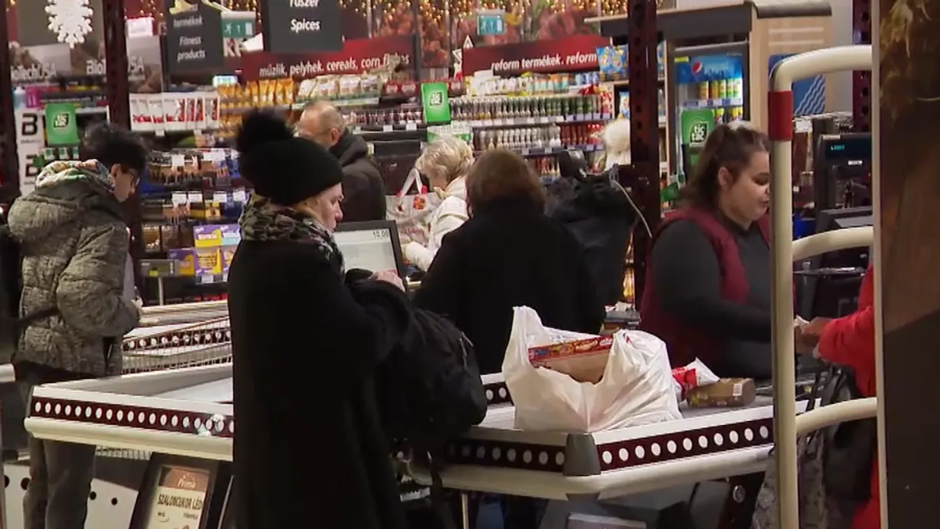 Nagy volt az üzletek forgalma az ünnepi időszakban + videó
