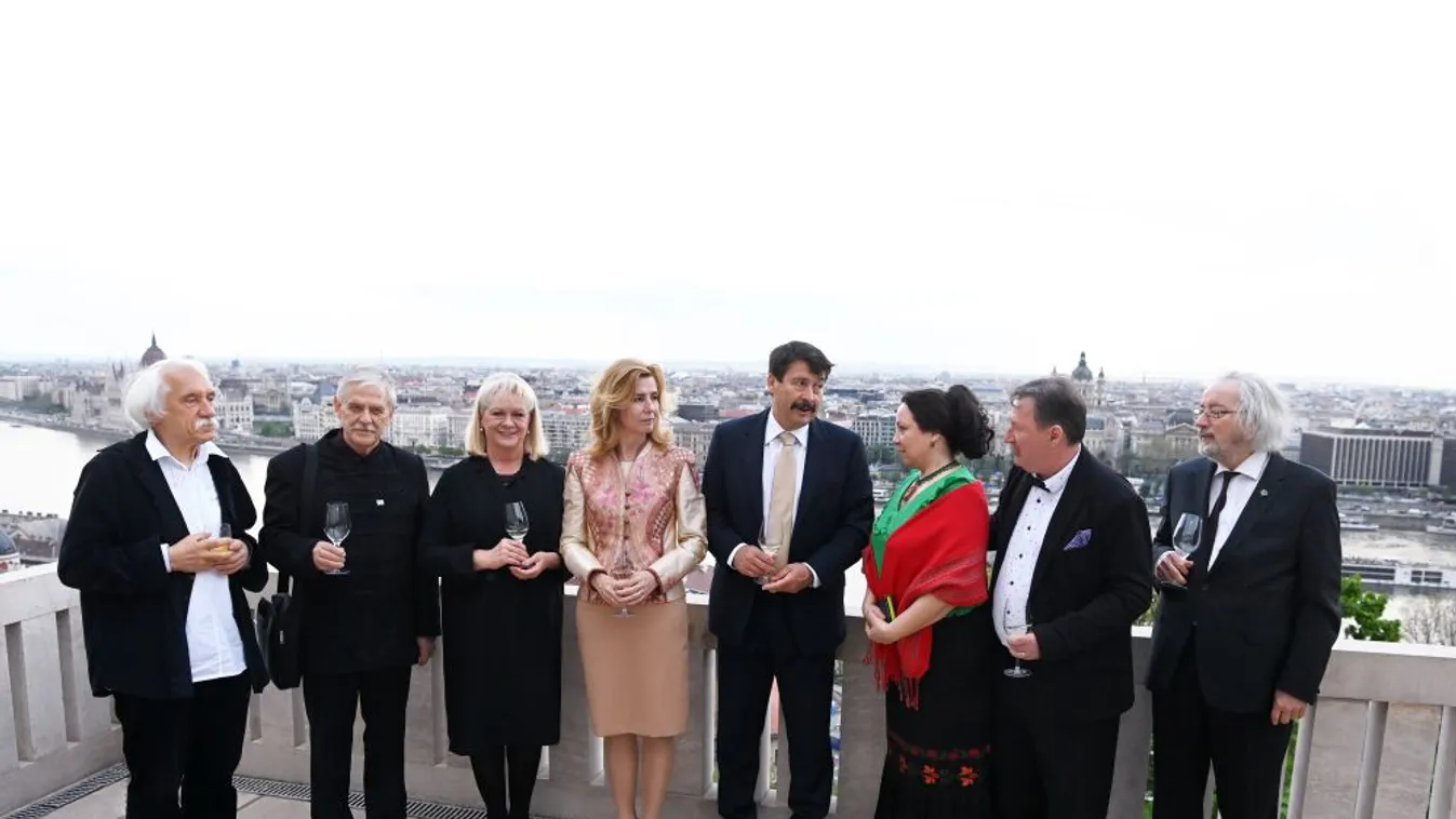 Áder János tiszteletvacsorán fogadta a táncházmozgalom alapítóit