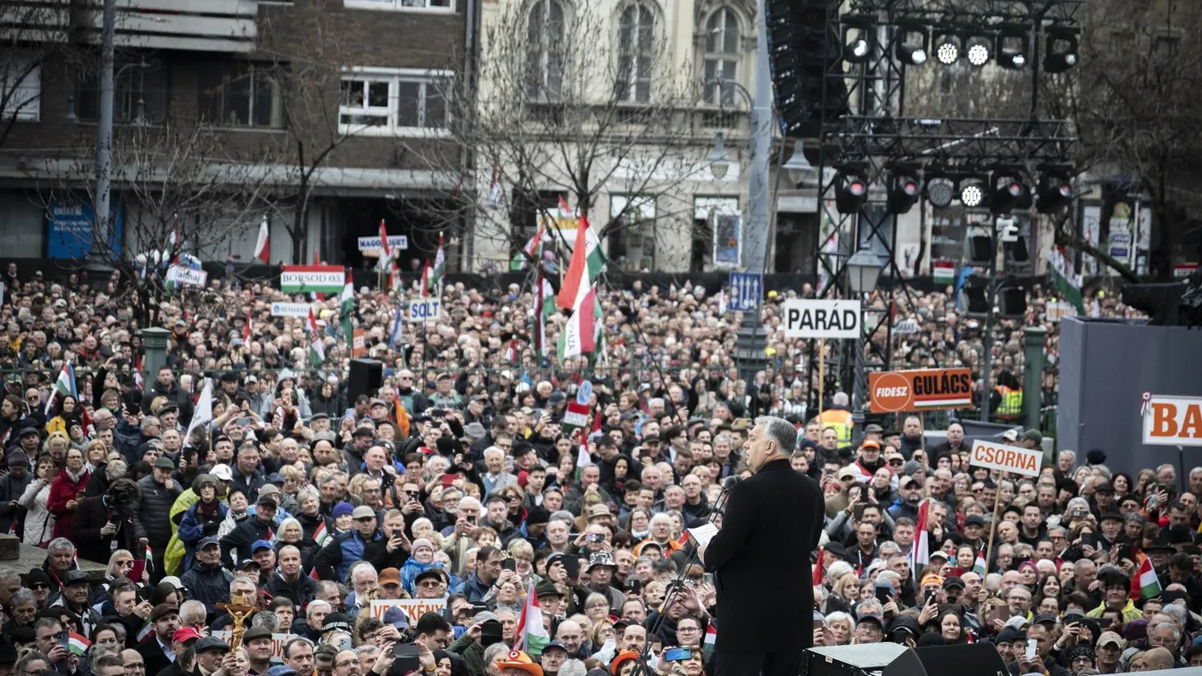 Orbán Viktor: Felszámoljuk az egész árnyékhadsereget + videó