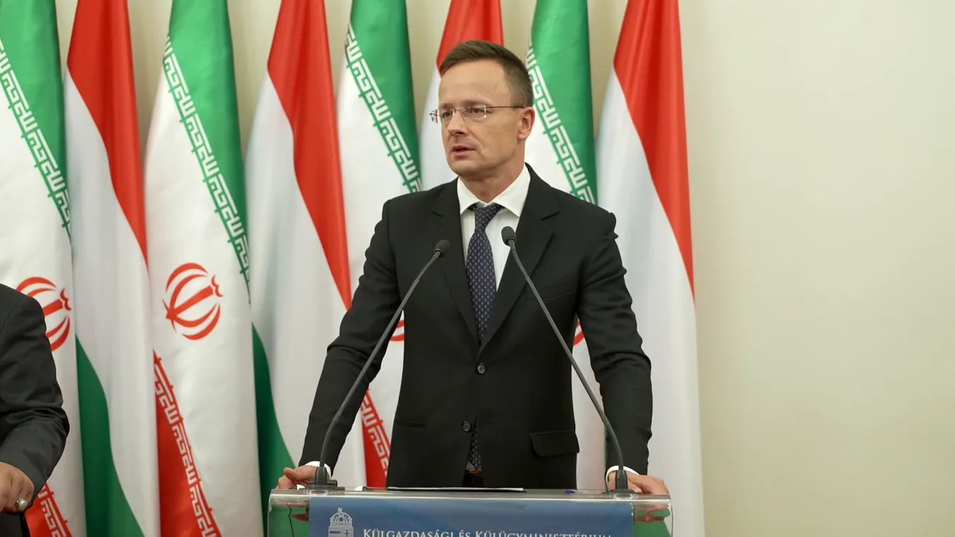 Szijjártó: Magyarország és Irán a gazdasági kapcsolatok fejlesztésén dolgozik