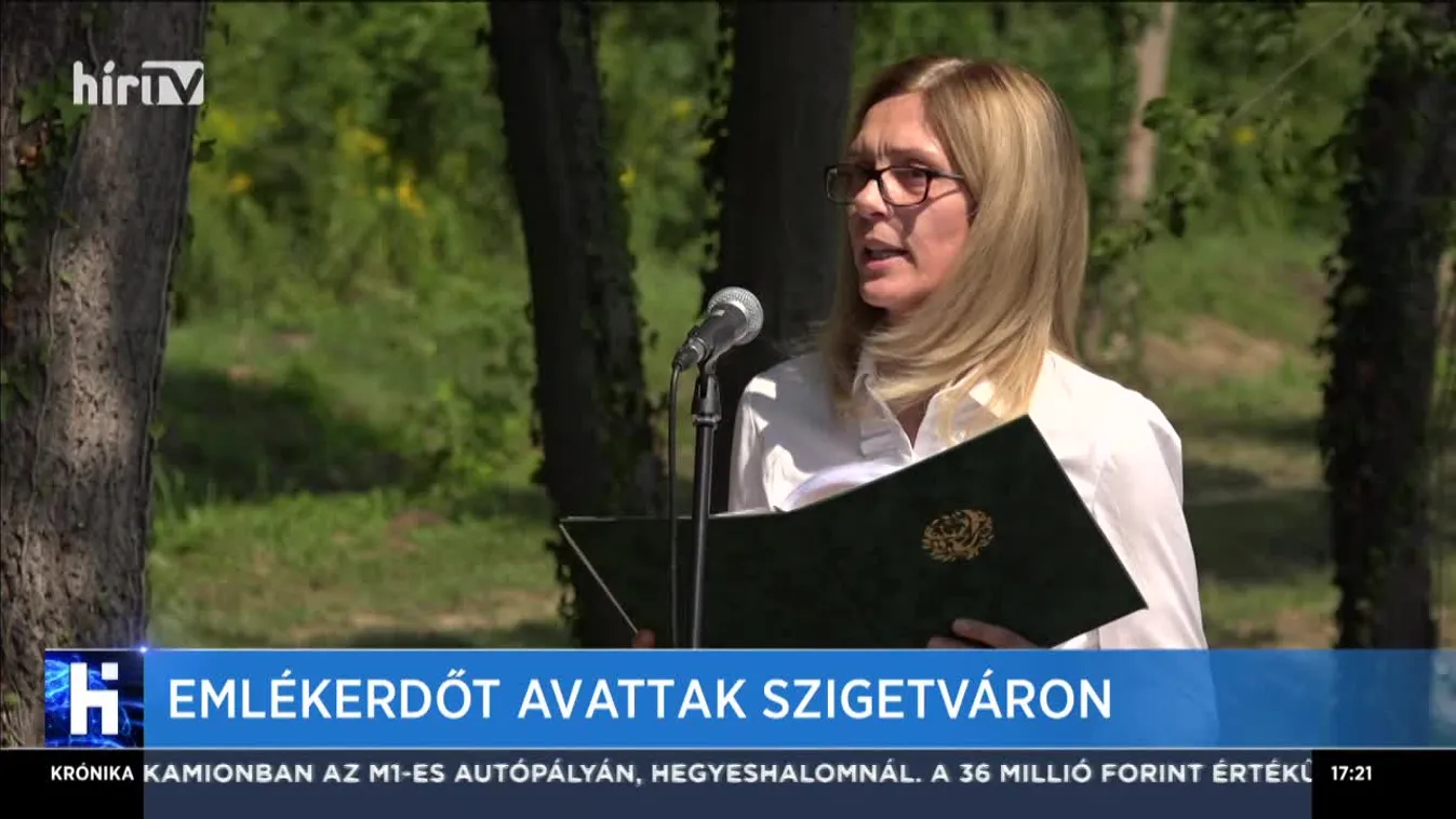 Emlékerdőt avattak Szigetváron