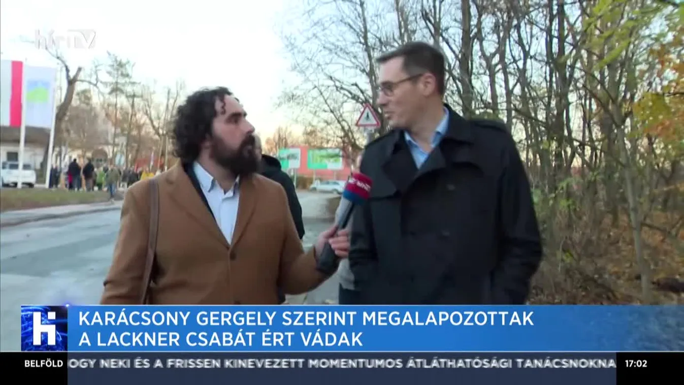 Karácsony Gergely szerint megalapozottak a Lackner Csabát ért vádak