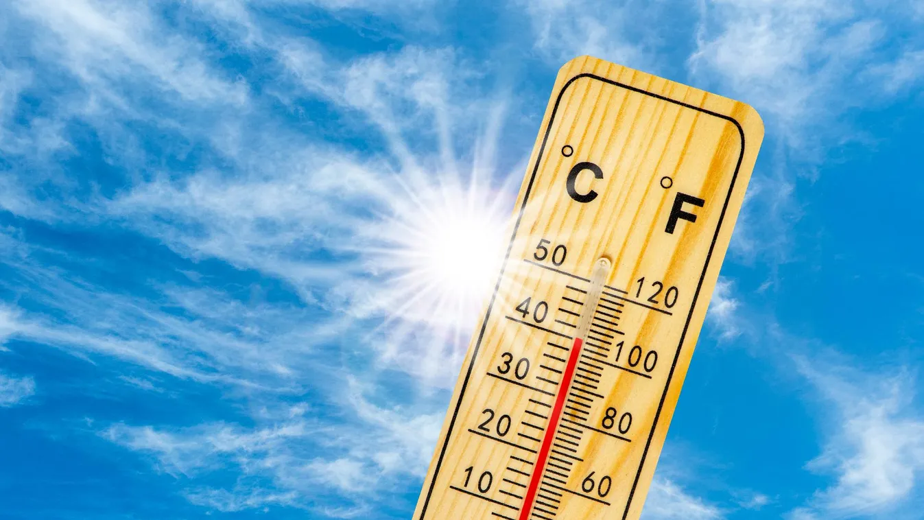Közel 40 Celsius-fok volt Kübekházán és Újpesten is
