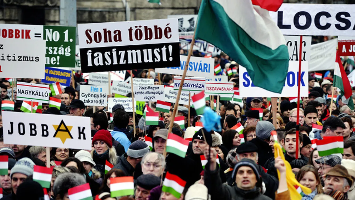 Antiszemita tüntetések – Főhős