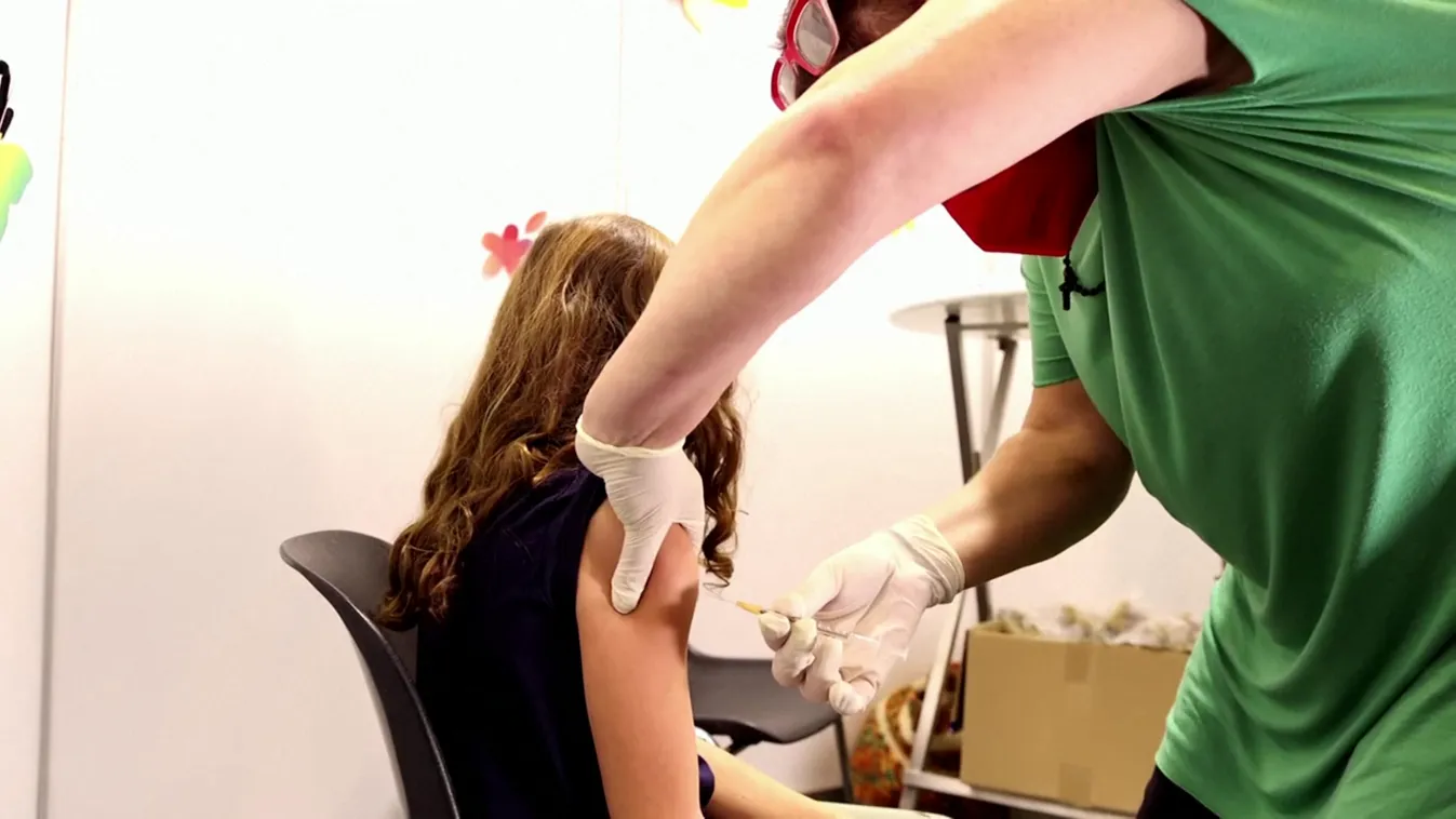 Folyamatosan zajlik az 5-11 évesek oltása