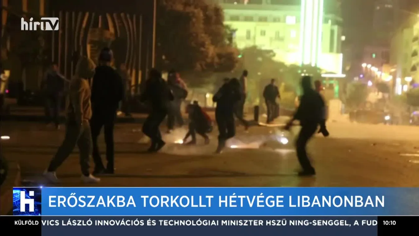 Erőszakba torkollt hétvége Libanonban