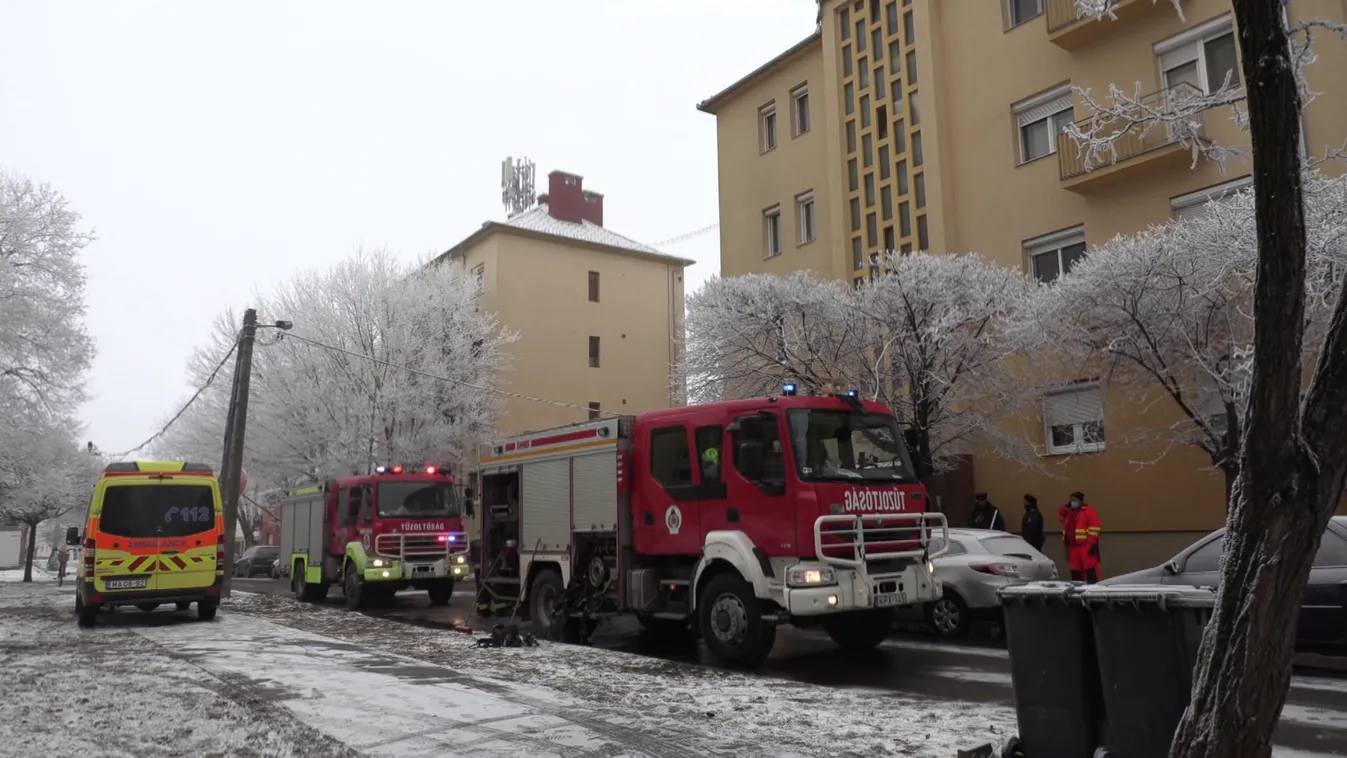 83 éves nő halt meg a nyíregyházi lakástűzben