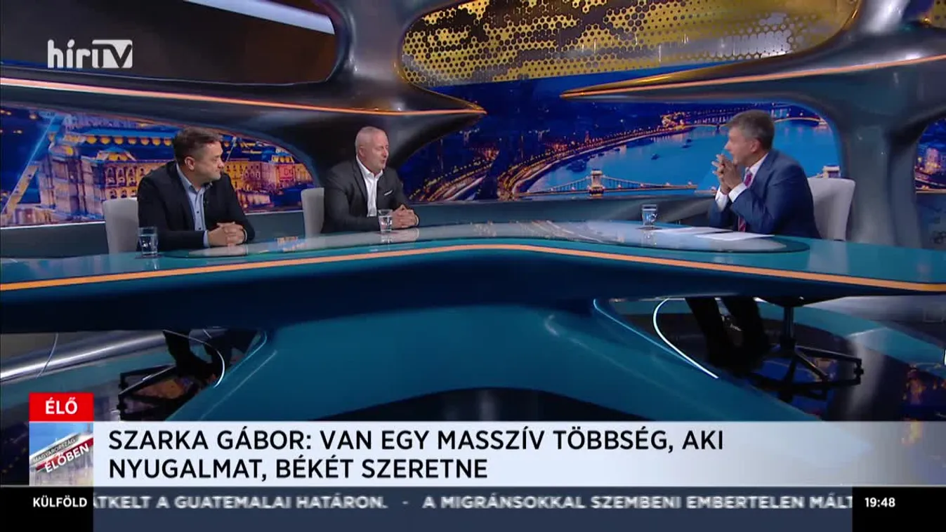 Szarka Gábor: Van egy masszív többség aki nyugalmat, békét szeretne