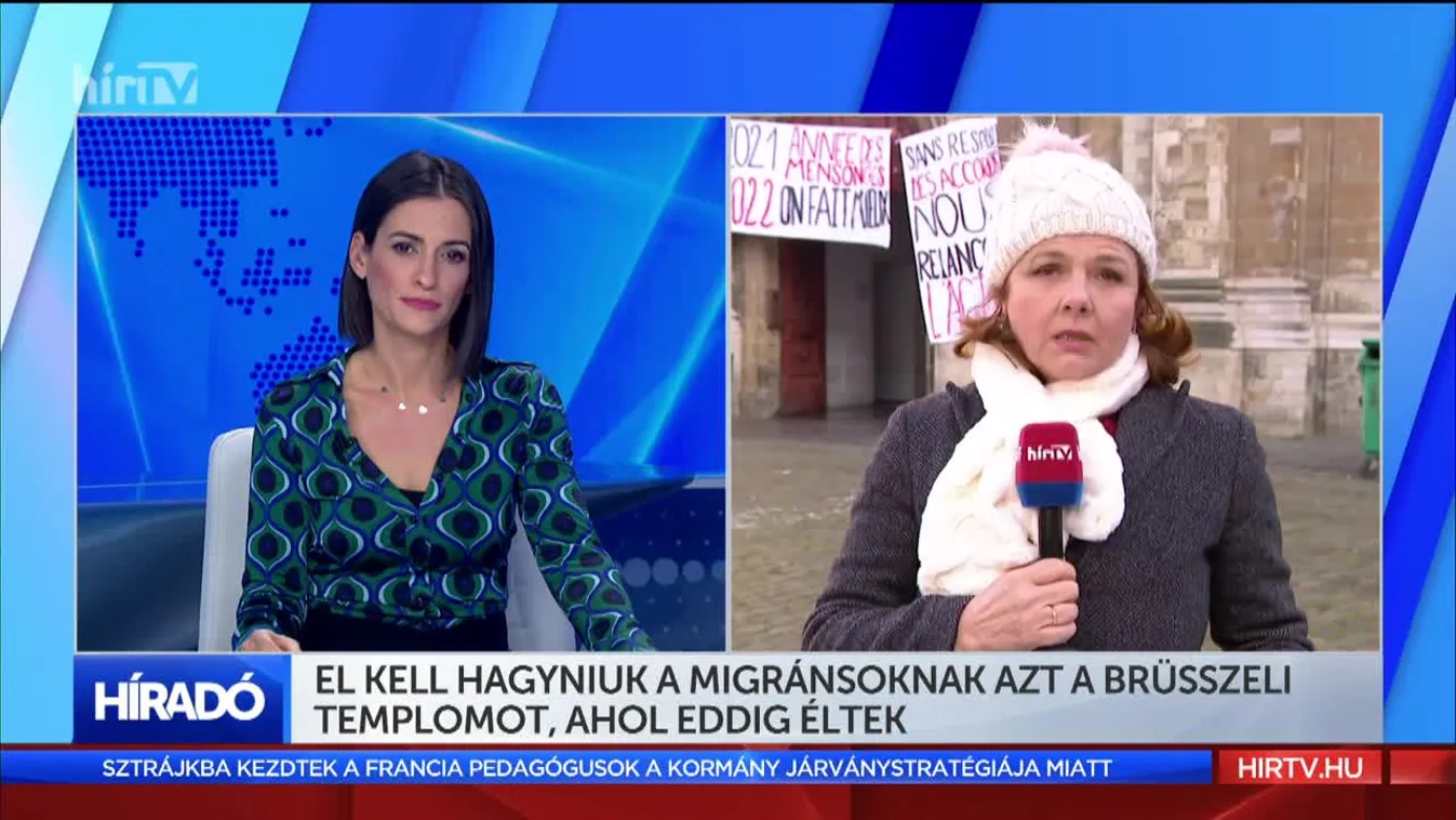 El kell hagyniuk a migránsoknak azt a brüsszeli templomot, ahol eddig éltek