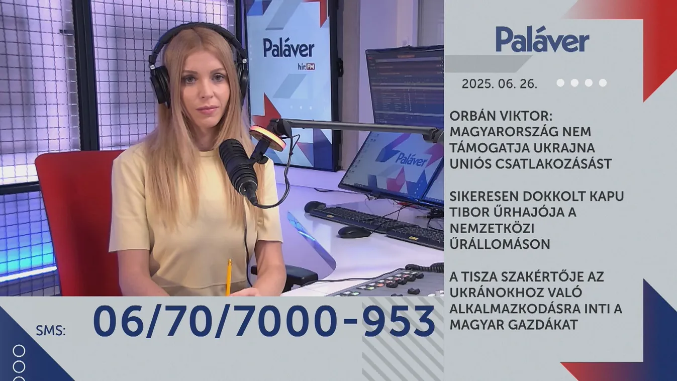 Paláver - Orbán Viktor: Maygarország nem támogatja Ukrajna uniós csatlakozását  + videó