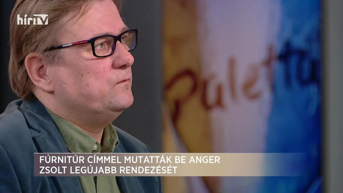 Paletta: Fúrnitúr, Anger Zsolt legújabb rendezése